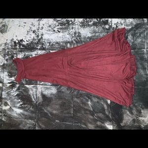 Kendall & Kylie high-neck suede mini dress